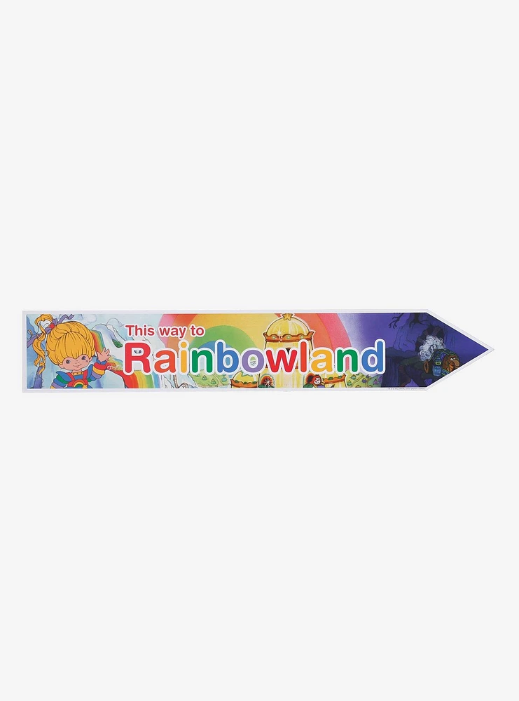 Rainbow Brite Rainbowland Arrow Wall Hanging