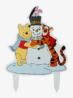 Disney Winnie the Pooh Snowman Yard Sign