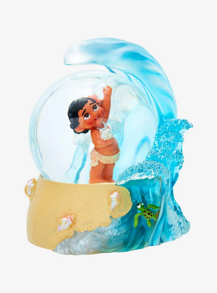 Disney Moana Baby Moana Wave Snow Globe