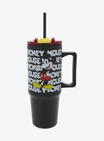 Disney Mickey Mouse Name Straw Tumbler with Handle