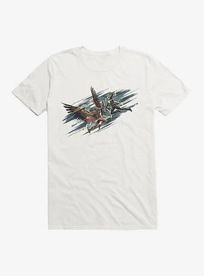 DC Comics Black Adam Versus Hawkman T-Shirt