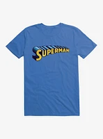 DC Comics Superman Blue 3D Logo T-Shirt