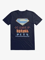 DC League of Super-Pets Logo Stacked Story Book T-Shirt