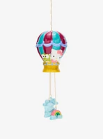 Sanrio Hello Kitty & Keroppi Hot Air Balloon Wind Chime