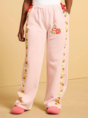 Strawberry Shortcake Stripes Wide Leg Women's Sweatpants - BoxLunch Exclusive