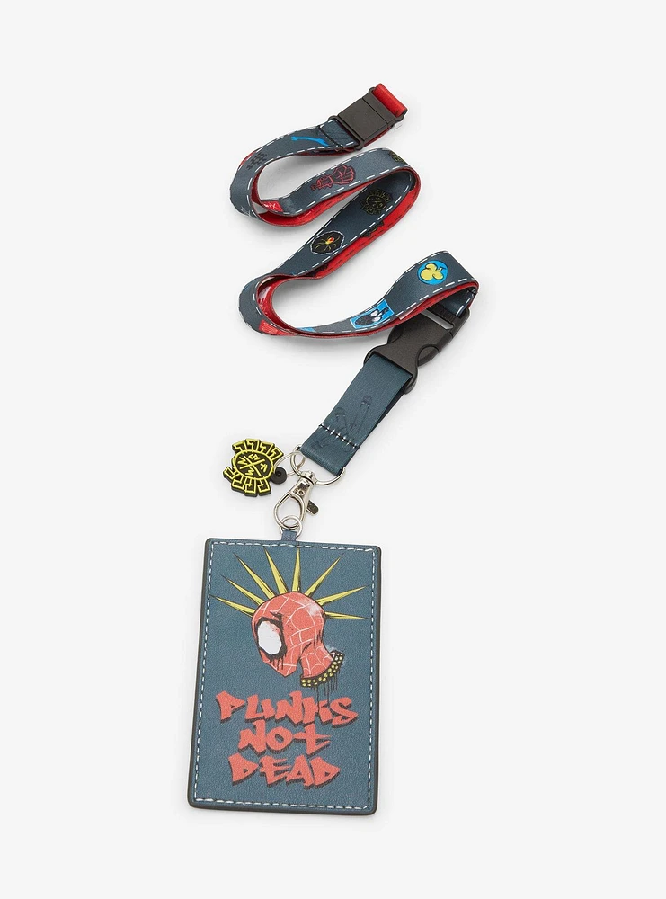 Marvel Spider-Man: Across the Spider-Verse Spider Punk Detachable Lanyard — BoxLunch Exclusive