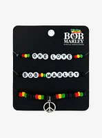 Bob Marley One Love Bracelet Set