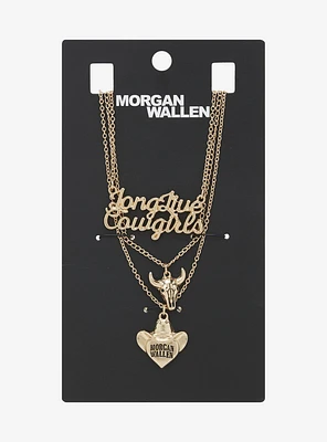 Morgan Wallen Long Live Cowgirls Necklace Set