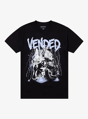 Vended Lightning Skull Duo T-Shirt