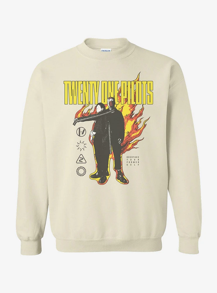 Twenty One Pilots Fire Sweatshirt