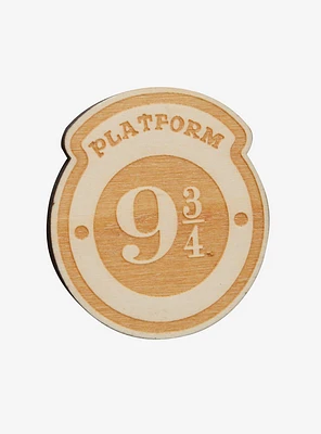 Harry Potter Platform 9 3/4 Wood Magnet