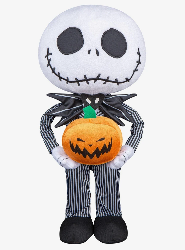 Disney Nightmare Before Christmas Stylized Jack Skellington Jack-O'-Lantern Greeter