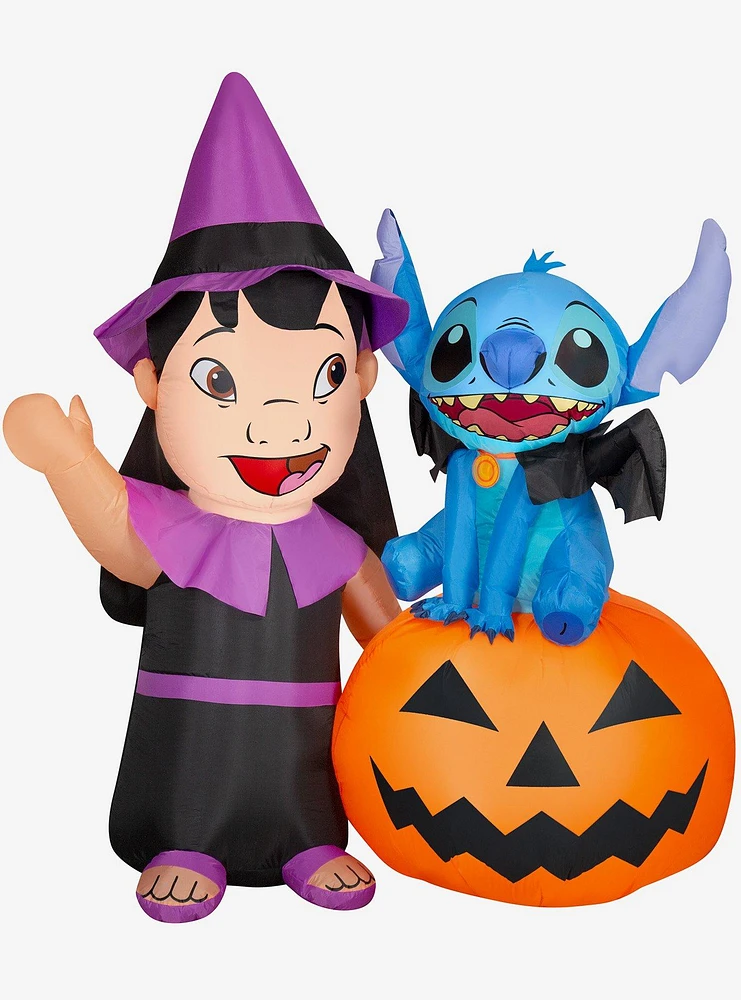 Lilo & Stitch Jack-O'-Lantern Inflatable Decor