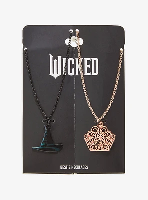 Wicked Glinda & Elphaba Headwear Best Friend Necklace Set