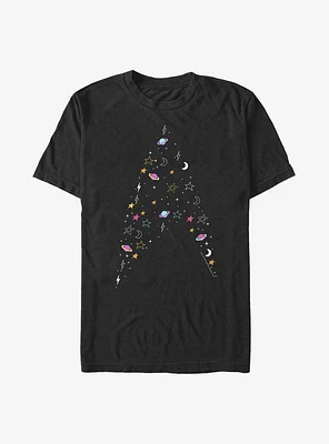 Star Trek Colorful Starfleet Big & Tall T-Shirt