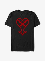 Disney Kingdom Hearts Heartless Symbol Big & Tall T-Shirt