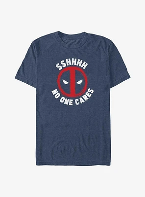 Marvel Deadpool No One Cares Big & Tall T-Shirt