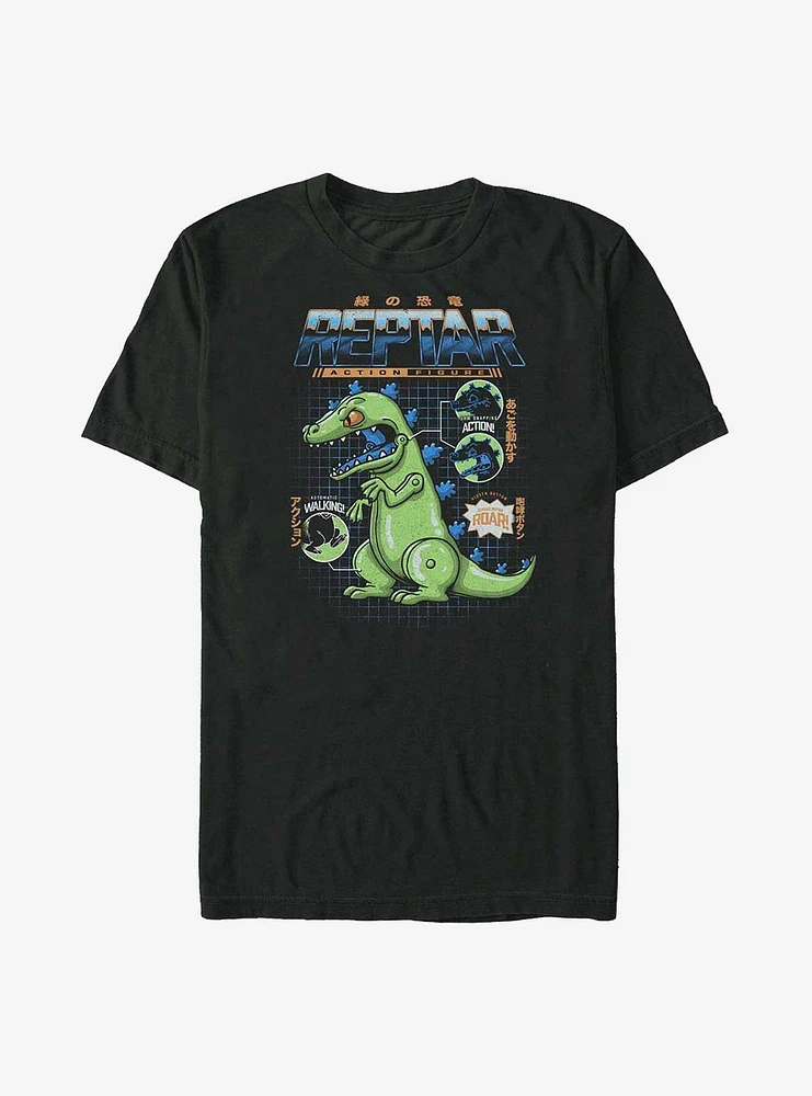 Rugrats Reptar Schematic Big & Tall T-Shirt