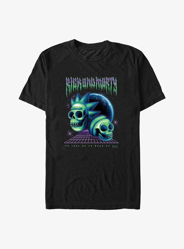 Rick and Morty Risk It All Big & Tall T-Shirt