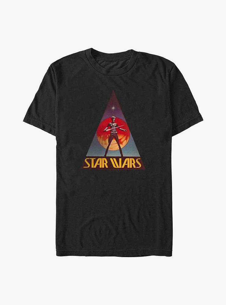 Star Wars Triangle Sunset Big & Tall T-Shirt