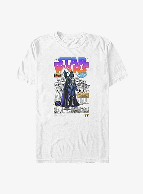 Star Wars Darth Vader Comic Big & Tall T-Shirt