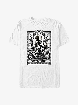 Beetlejuice Tarot Card Big & Tall T-Shirt