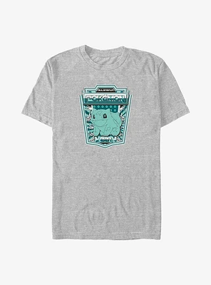 Pokemon Bulbasaur Badge Big & Tall T-Shirt