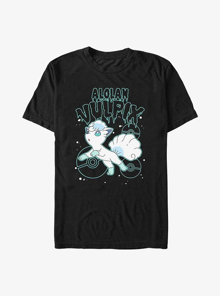 Pokemon Alolan Vulpix Drip Big & Tall T-Shirt