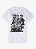 Gorillaz Black & White Group Photo T-Shirt