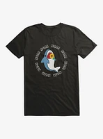 Shark Eating Sunflower T-Shirt