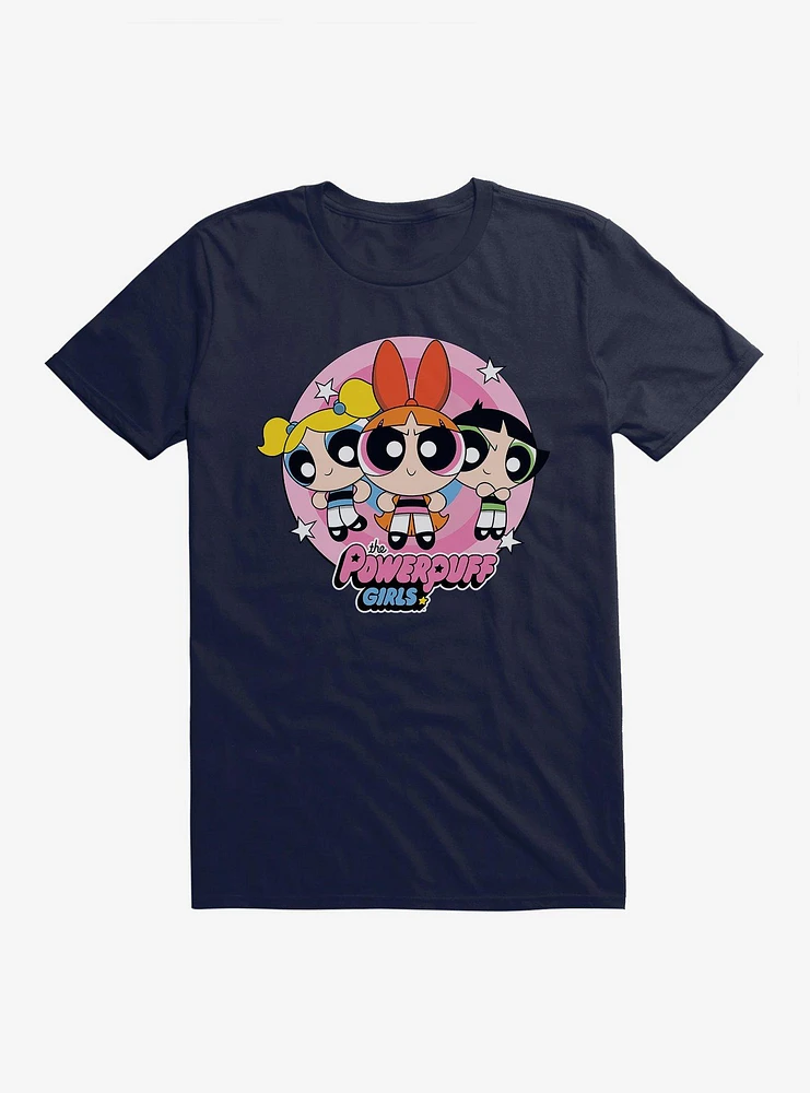 Powerpuff Girls Heroine Stance T-Shirt