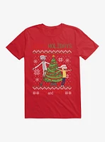 Rick And Morty Happy Holidays Sweater T-Shirt