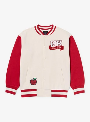 Sanrio Hello Kitty Apple Red Youth Bomber Jacket