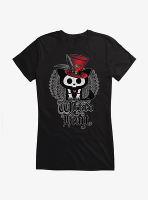 Skelanimals Wicked Heart Girls T-Shirt