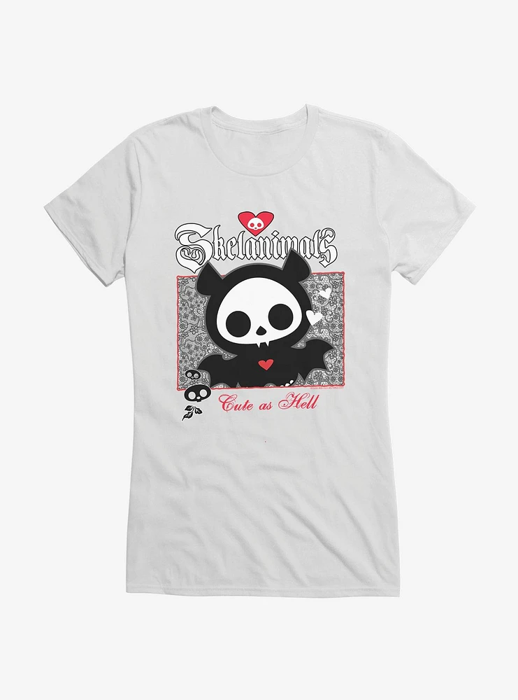 Skelanimals Diego Cute As Hell Girls T-Shirt