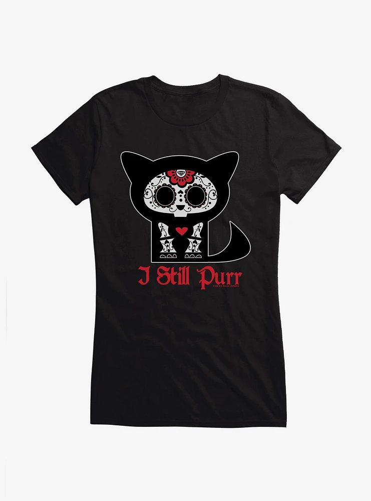 Skelanimals I Still Purr Girls T-Shirt