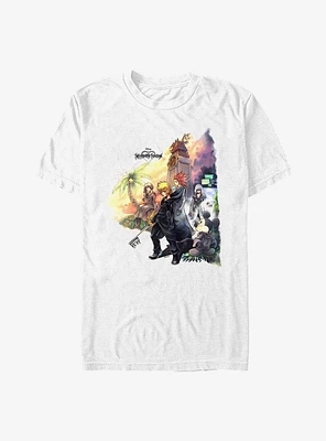 Disney Kingdom Hearts Group Big & Tall T-Shirt