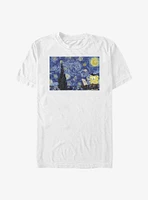 Spongebob Squarepants The Starry Night Painting Big & Tall T-Shirt