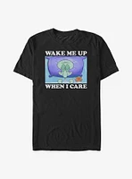 Spongebob Squarepants Wake Me Up When I Care Big & Tall T-Shirt