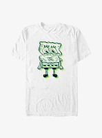 Spongebob Squarepants Melt Down Big & Tall T-Shirt