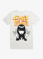 Emily The Strange Hand Horns T-Shirt