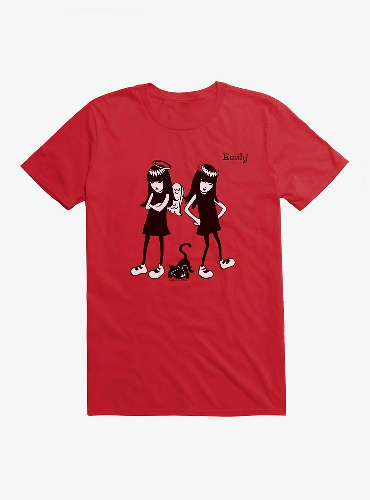 Emily The Strange Good Versus Bad T-Shirt