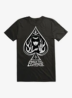 Emily The Strange Ace Of Spades Black T-Shirt