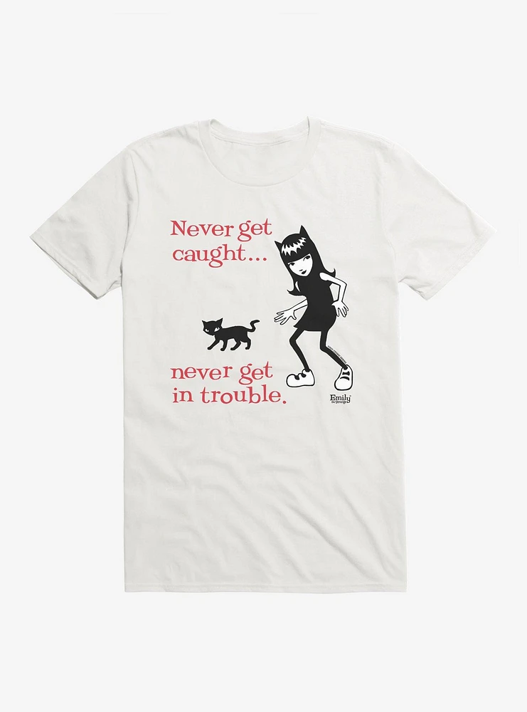 Emily The Strange Never Get Caught T-Shirt