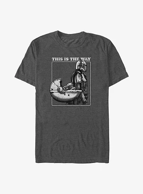 Star Wars The Mandalorian Way To Your Heart Big & Tall T-Shirt