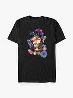 DC Comics Batman Harley Quinn Poison Ivy Prideful Flowers Big & Tall T-Shirt