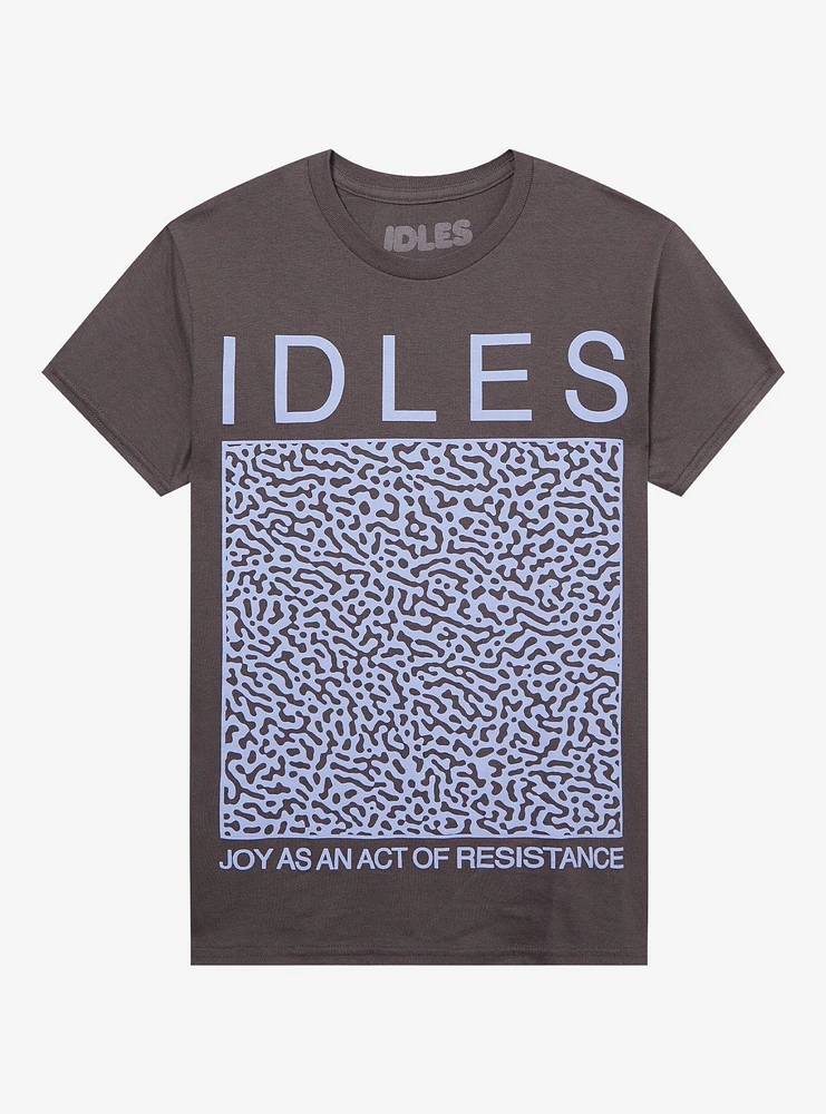 Idles Joy Act Of Resistance Boyfriend Fit Girls T-Shirt