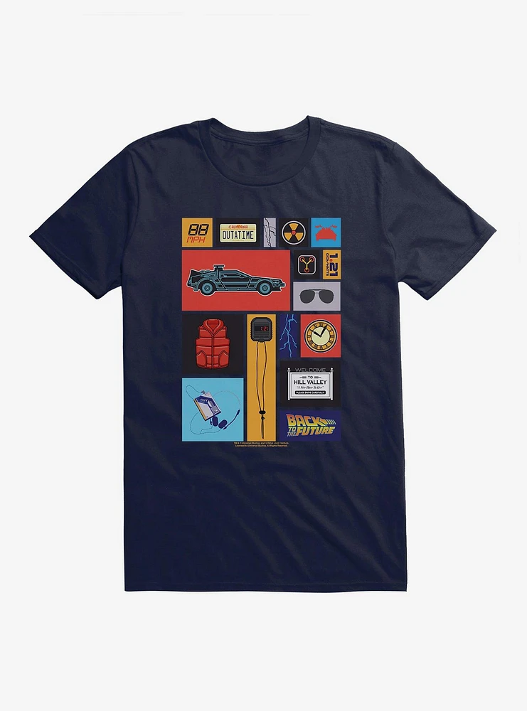 Back To The Future Collage T-Shirt