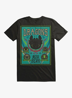 How To Train Your Dragon Dragons of New Berk T-Shirt