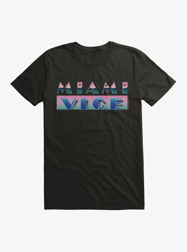 Miami Vice Bold Script T-Shirt